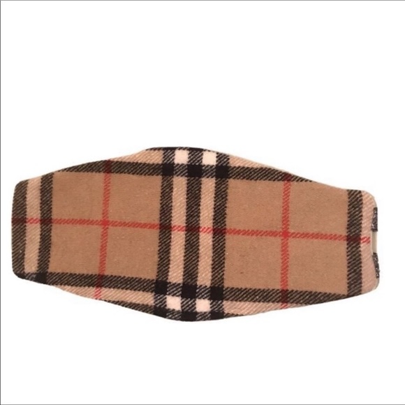 Scottish Wool Tartan Plaid Face Mask Child Size - Picture 2 of 4